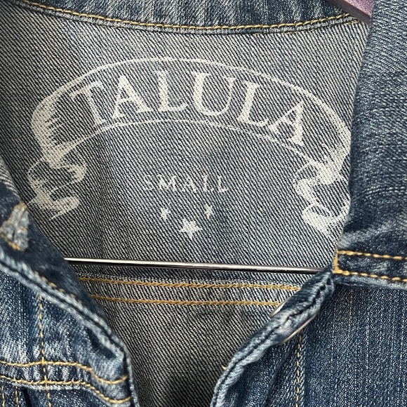 Size S Talula by Aritzia denim vest - Picture 2 of 3